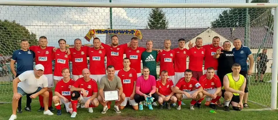 Radowia Radowo Małe rozgromiła Koronę Raduń 8:0 w Pucharze Polski ZZPN