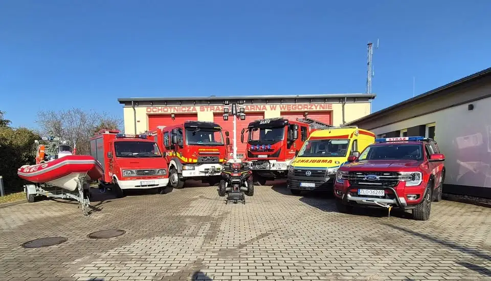 Pomoc dla ZRM w Węgorzynie – interwencja OSP