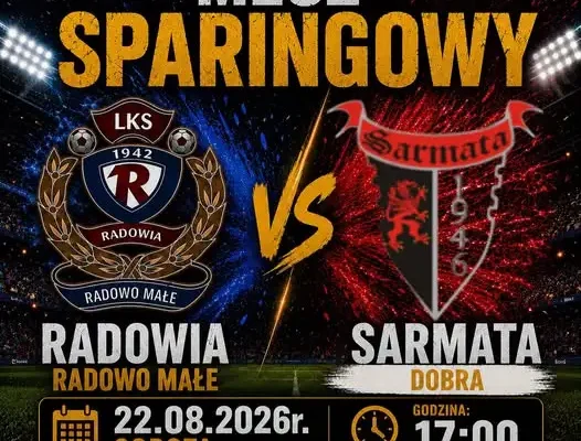 Radowia Radowo Małe przed ligą: sparing z Sarmatą Dobra już w sobotę