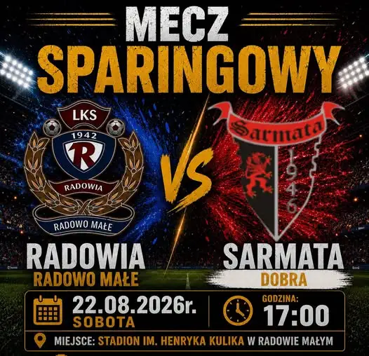 Radowia Radowo Małe przed ligą: sparing z Sarmatą Dobra już w sobotę