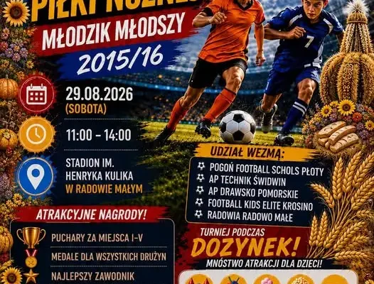 Dożynkowy Turniej Piłki Nożnej w Radowie Małym – 29 sierpnia na stadionie im. Henryka Kulika