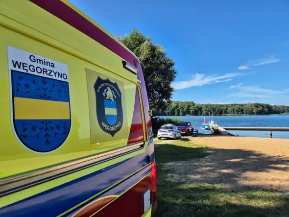 Wspólne patrole policji i OSP nad wodą w Węgorzynie