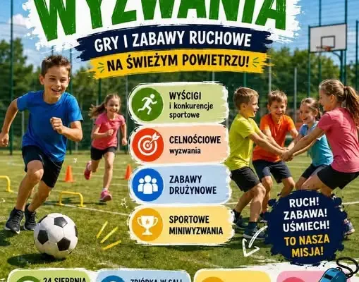 Orlikowe Wyzwania w Radowie Małym – sportowe popołudnie dla dzieci