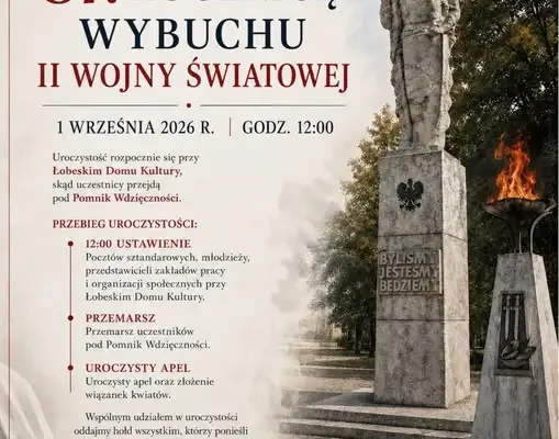 87. rocznica wybuchu II wojny światowej – uroczystości w Łobzie