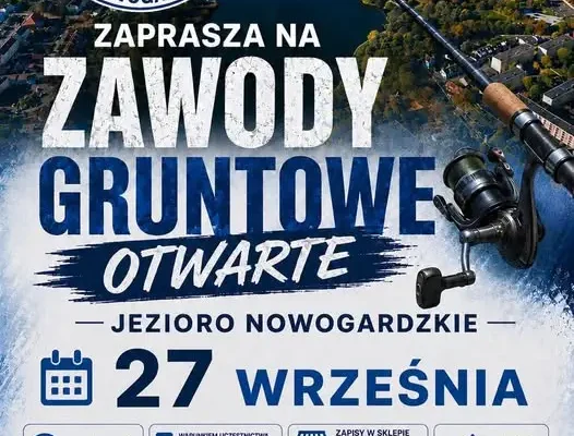 Zawody gruntowe nad jeziorem Nowogardzkim – zapisy trwają