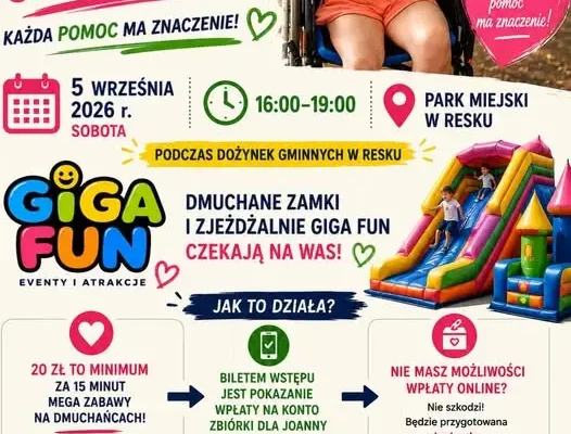 Dożynki Gminne w Resku: pomóż Joannie i baw się na dmuchańcach