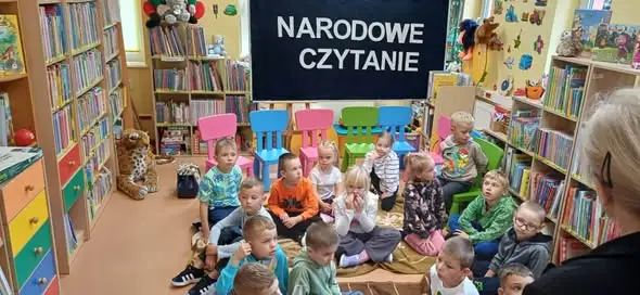 Narodowe Czytanie w Węgorzynie: przedszkolaki z klasą „0” poznały balladę Mickiewicza