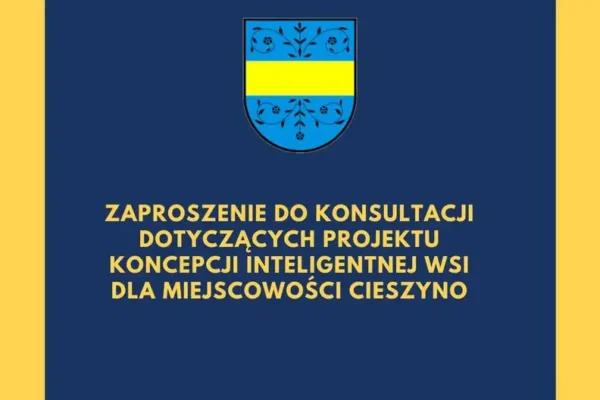 Węgorzyno: konsultacje w sprawie Inteligentnej Wsi dla Cieszyna