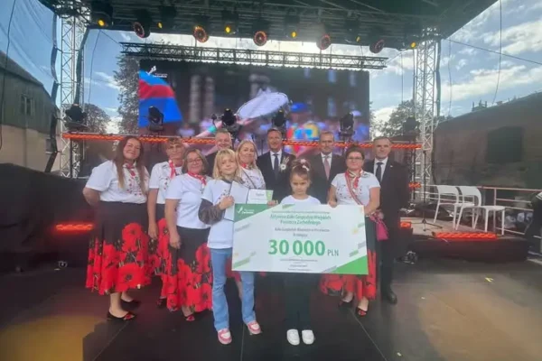KGW Przyborze z II miejscem i czekiem na 30 tys. zł podczas dożynek wojewódzkich