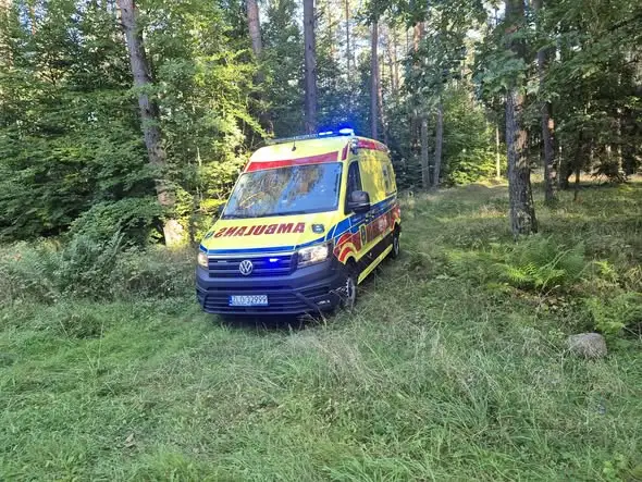 Interwencje OSP Węgorzyno: drzewo na drodze, pożar traw i poszukiwania zaginionej osoby