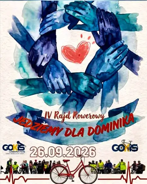 IV Rajd Rowerowy Jesienny i z Misją – jedziemy dla Dominika!