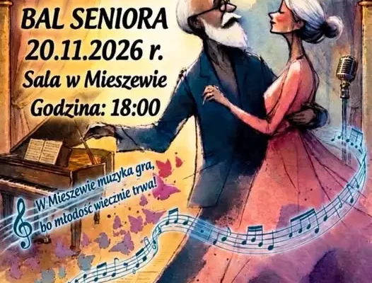 Bal Seniora w Mieszewie – zapisy trwają, liczba miejsc ograniczona