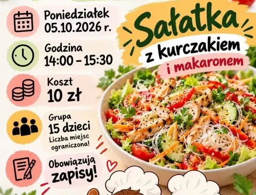 Zajęcia kulinarne dla dzieci 7+ – już w poniedziałek 5 października