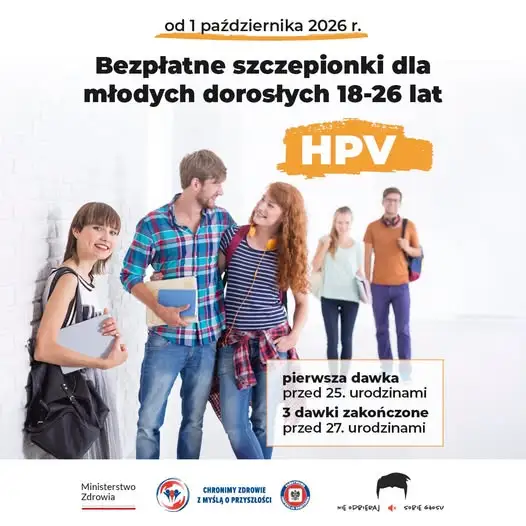 Gmina Radowo: bezpłatne szczepienia przeciw HPV dla osób 19-26 lat