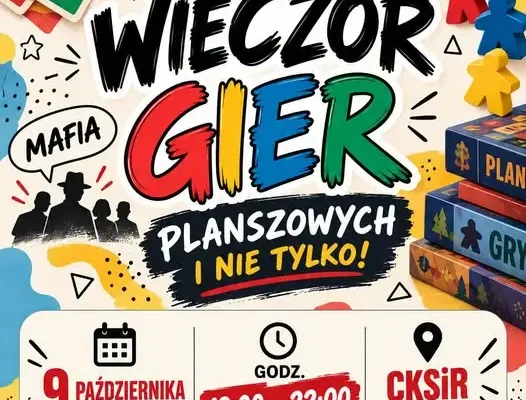 Wieczór Gier w Resku – młodzież z Laboratorium Kultury zaprasza