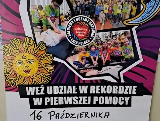 Szkoła bije rekord w pierwszej pomocy – Europejski Dzień Przywracania Czynności Serca