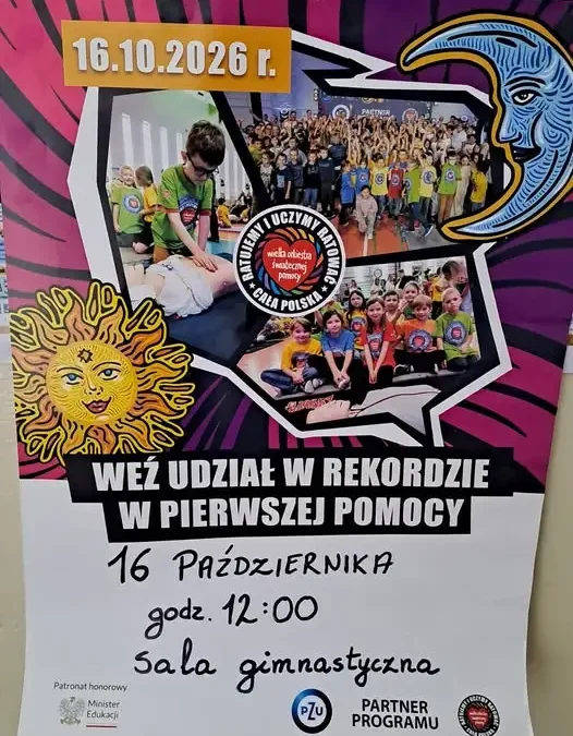 Szkoła bije rekord w pierwszej pomocy – Europejski Dzień Przywracania Czynności Serca